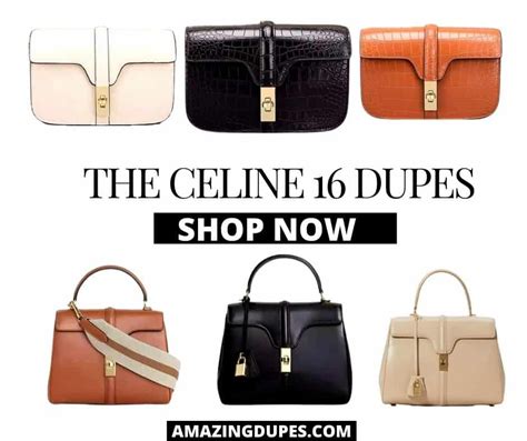 celine luggage handbag dupe leather|celine clasp bag dupe.